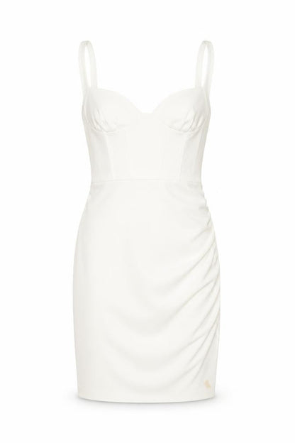Zara Womens White S Pencil Dress Party Sleeveless