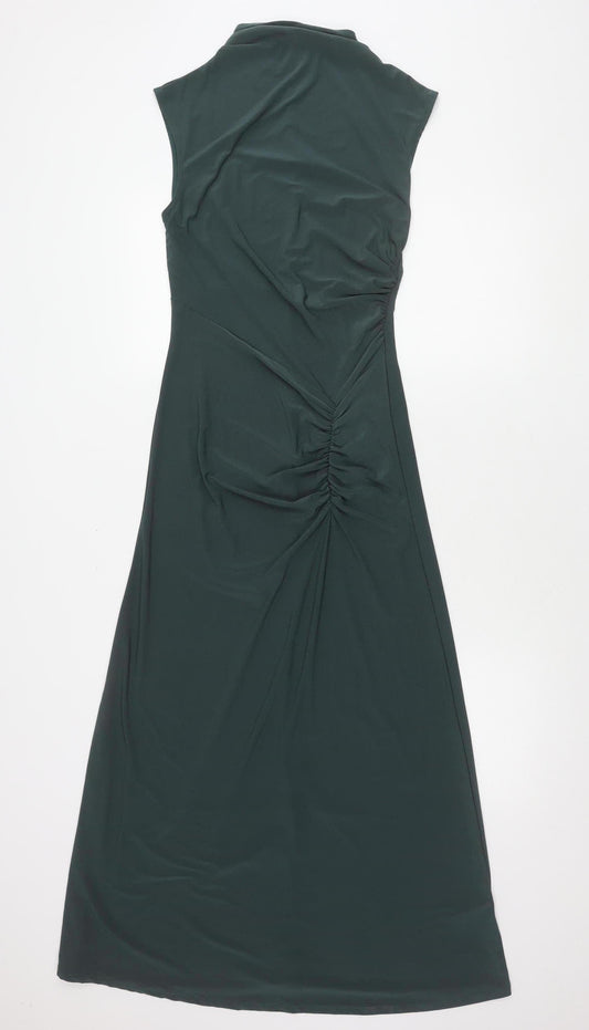 ASOS DESIGN Women's Green Long Dress Size 10