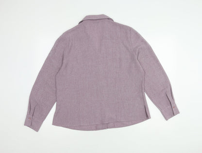 Womens UK Size 16 Berketex Purple  Blouse