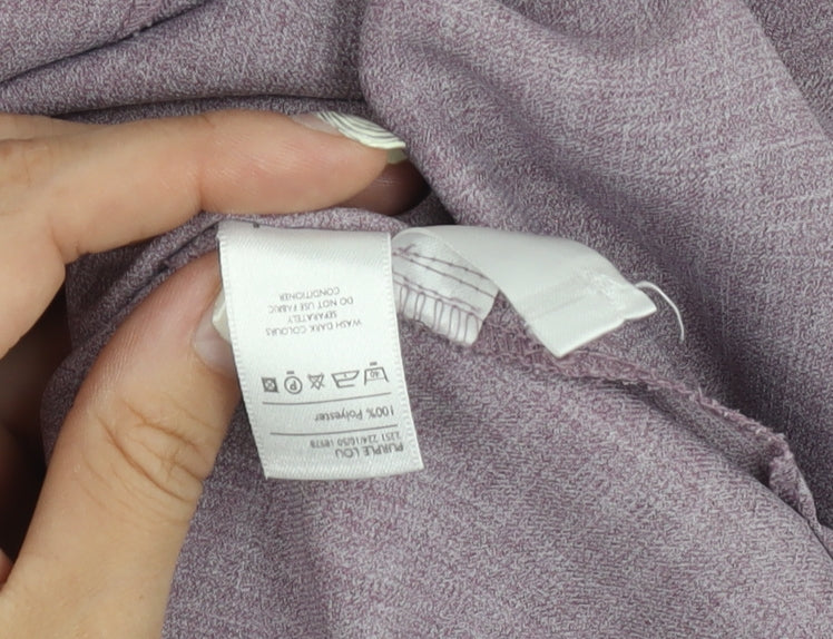 Womens UK Size 16 Berketex Purple  Blouse