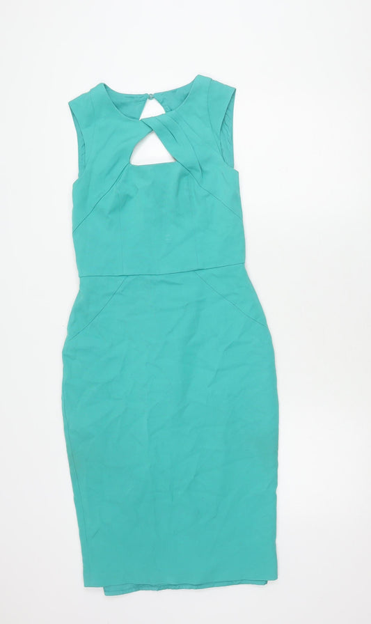 Coast Green Sleeveless Women's Dress Size 8