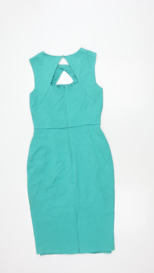 Coast Green Sleeveless Women's Dress Size 8
