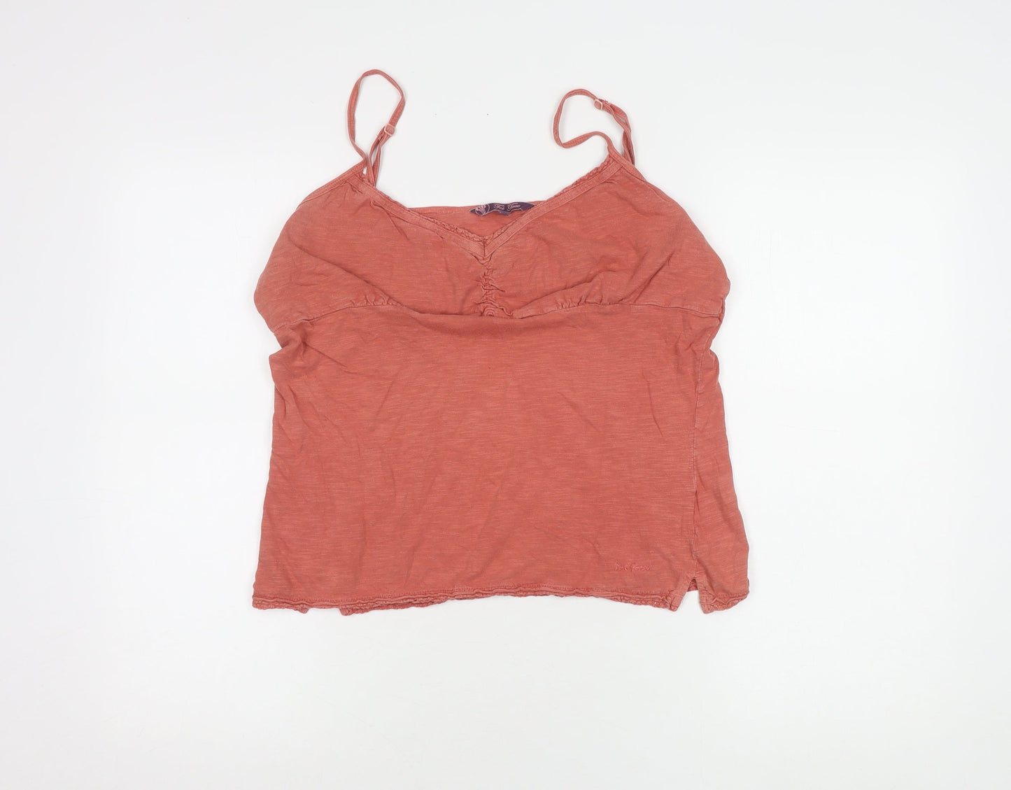 Womens UK Size 14 Fat Face Red Camisole Tank