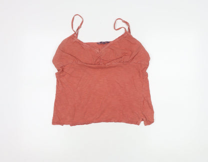 Womens UK Size 14 Fat Face Red Camisole Tank