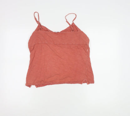 Womens UK Size 14 Fat Face Red Camisole Tank