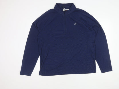 Mens UK Size L NEXT Blue Pullover Sweatshirt