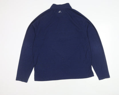 Mens UK Size L NEXT Blue Pullover Sweatshirt