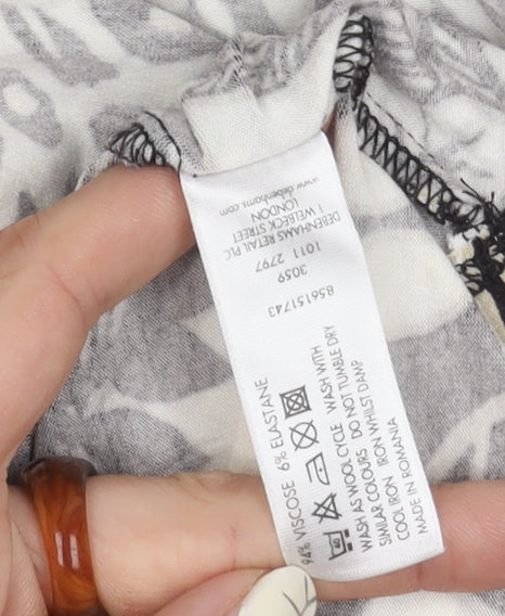 Womens UK Size 14 J. Taylor Multicoloured Wrap Blouse