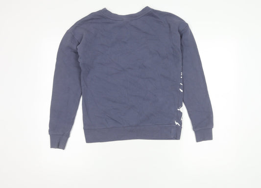 Womens UK Size 6 NEXT Blue Pullover Sweatshirt