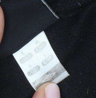 Umbro Men's Black Polo Shirt XL