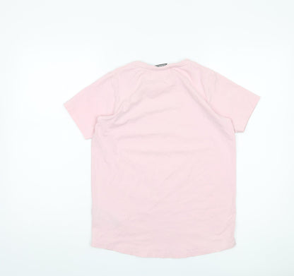 Rascal Pink Teen T-Shirt, XL, Casual Crew Neck