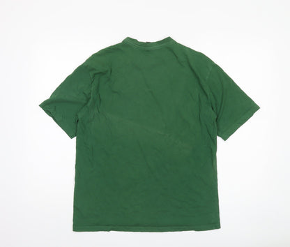 Only & Sons Green College Graphic T-Shirt Men's M