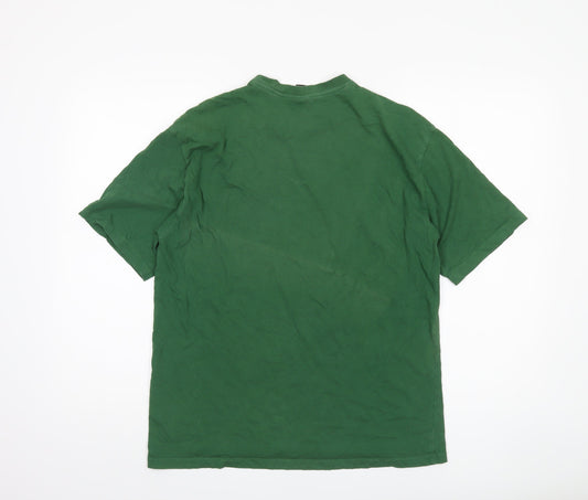 Only & Sons Green College Graphic T-Shirt Men's M