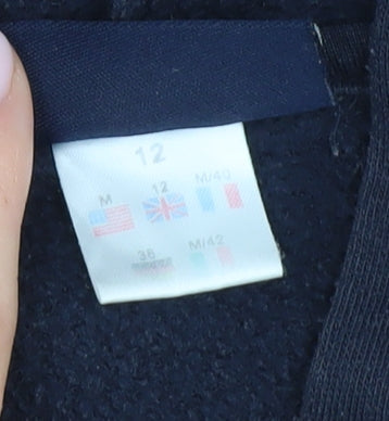 Reebok Women's Blue Full Zip Hoodie Size 12