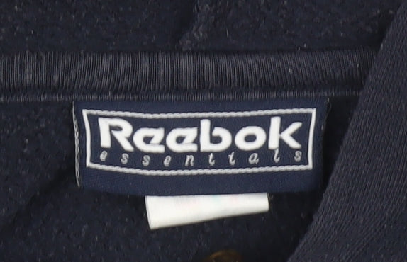 Reebok Women's Blue Full Zip Hoodie Size 12