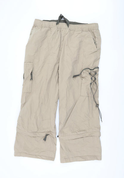 SE Active Men's Beige Cargo Trousers XL