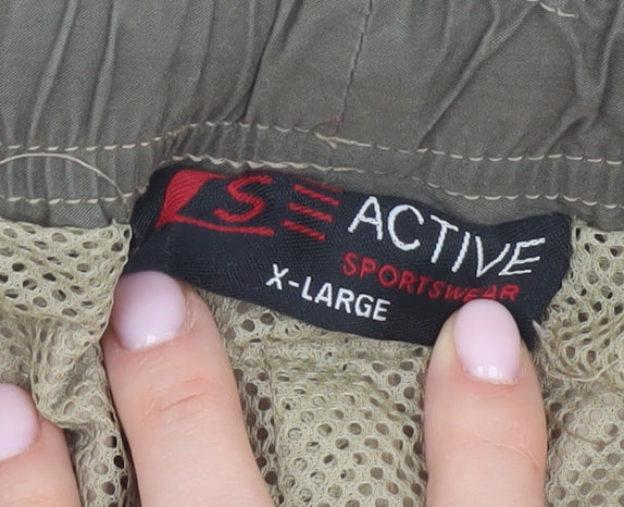 SE Active Men's Beige Cargo Trousers XL