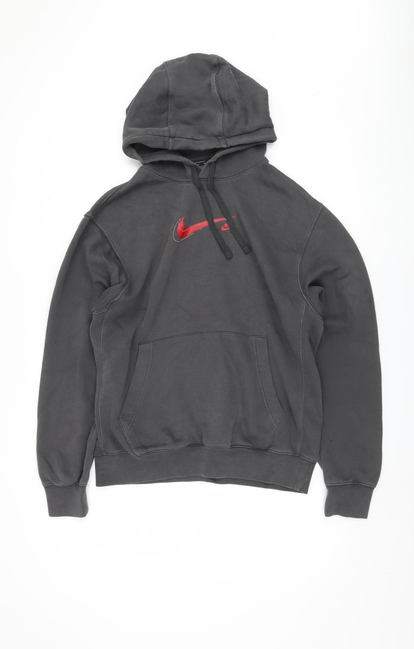 Mens UK Size S Nike Grey Pullover Hoodie