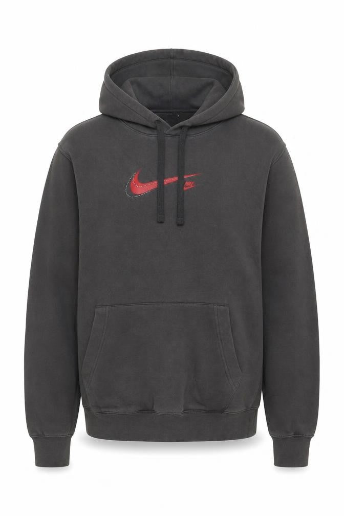 Mens UK Size S Nike Grey Pullover Hoodie