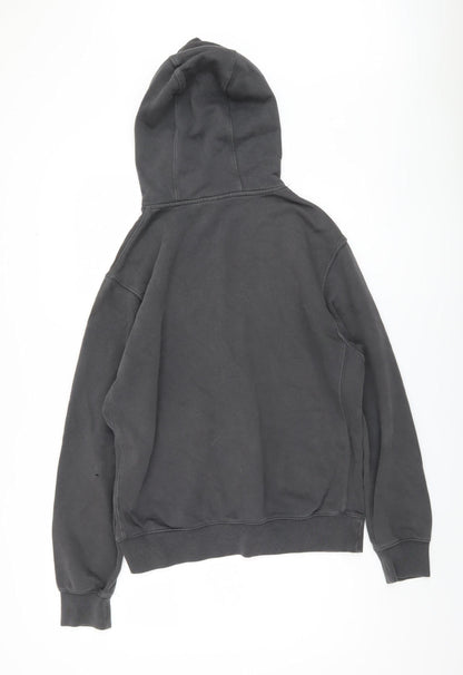 Mens UK Size S Nike Grey Pullover Hoodie