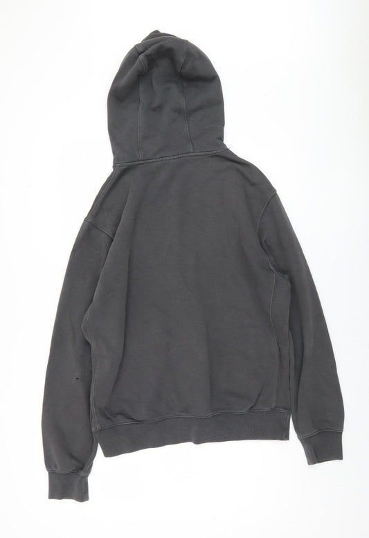 Mens UK Size S Nike Grey Pullover Hoodie