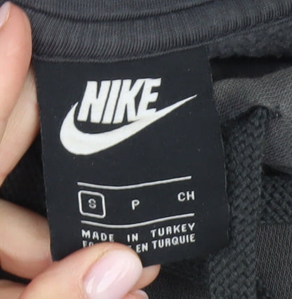 Mens UK Size S Nike Grey Pullover Hoodie