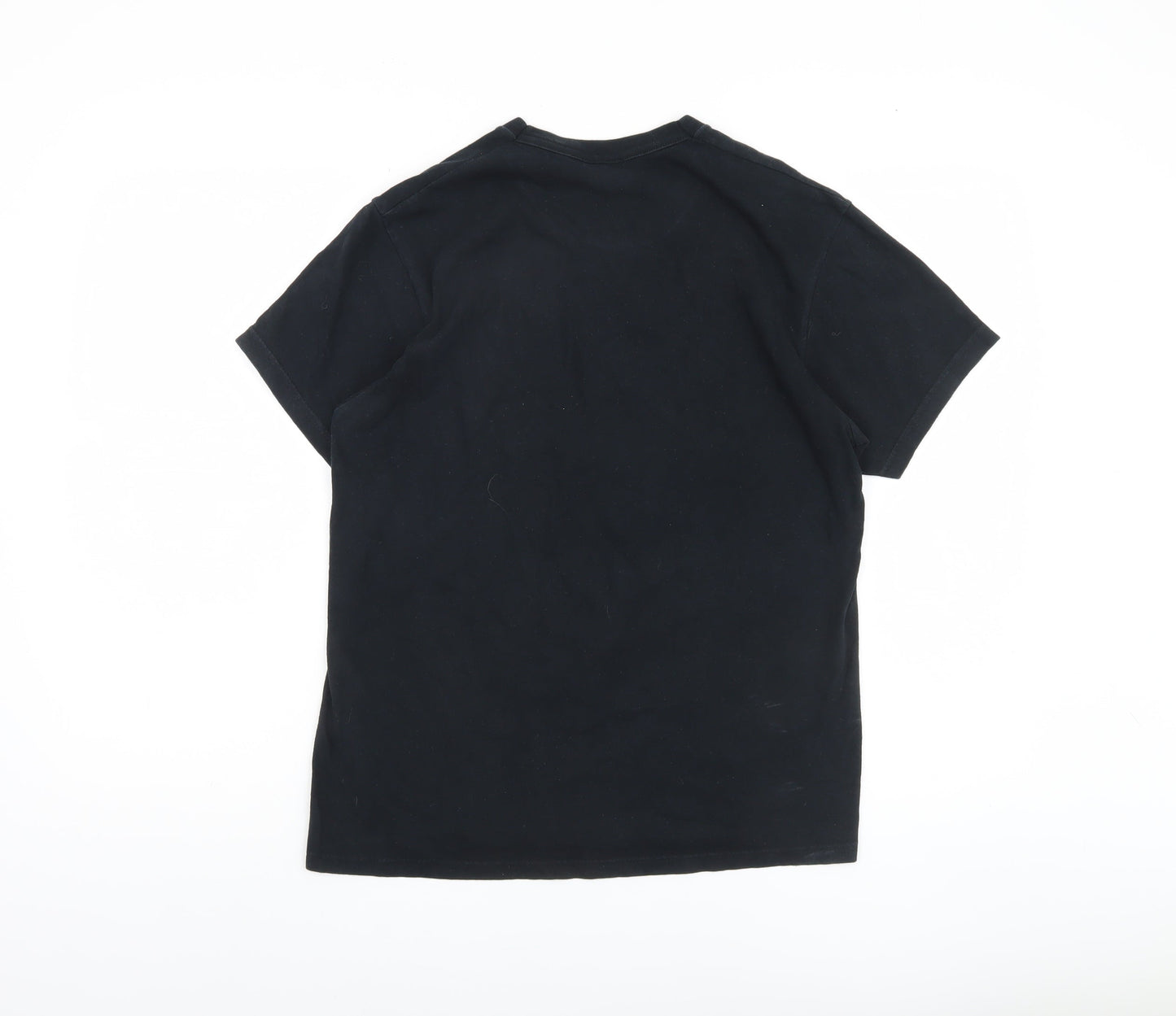 Starworld Men's Black S Graphic Print T-Shirt