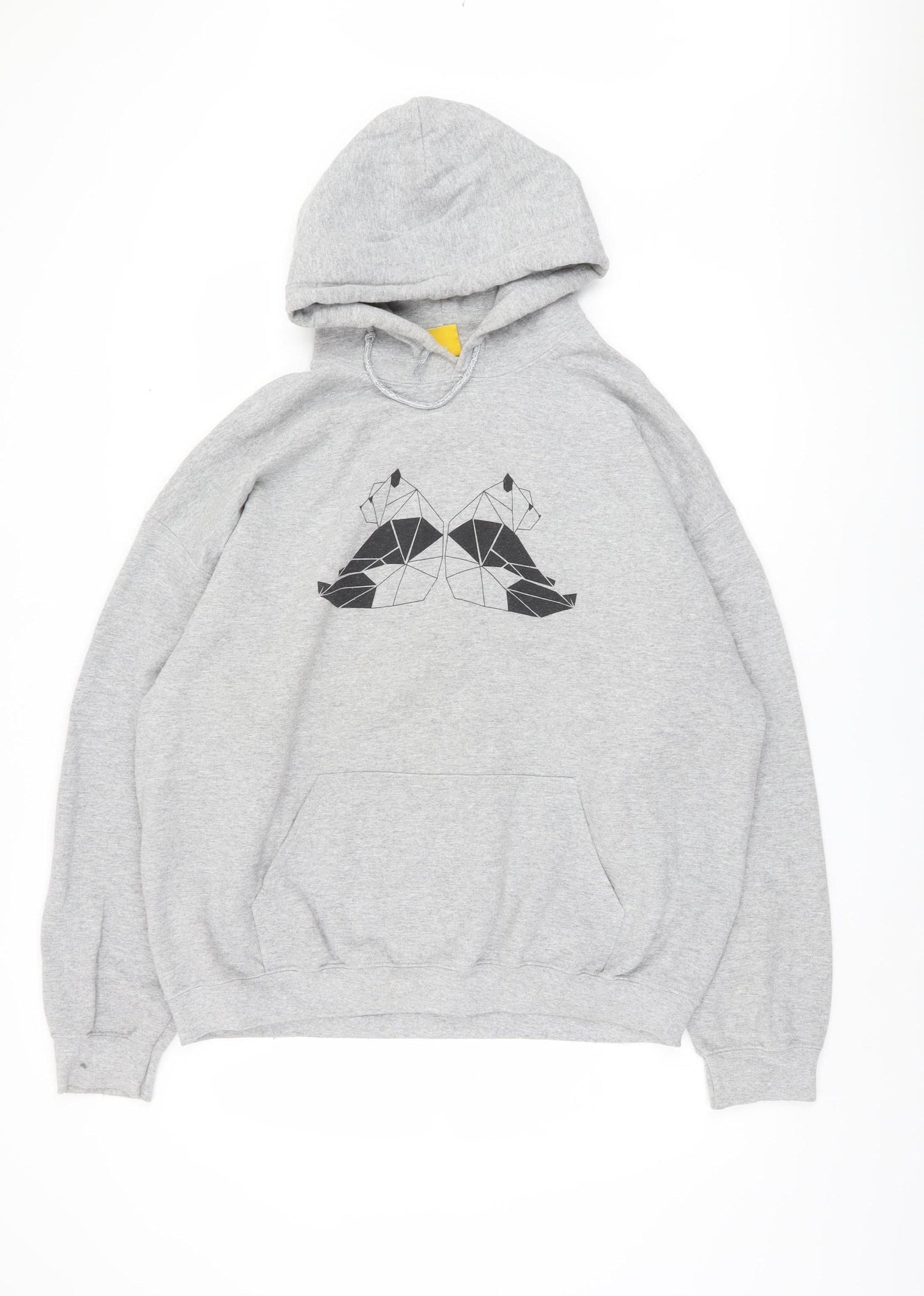 Edinburgh Zoo XL Grey Hoodie Unisex Animal Graphic