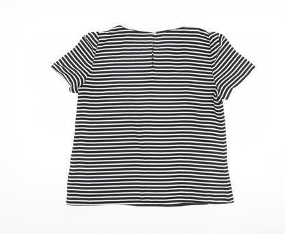 Womens UK Size 14 Oasis Black  T-Shirt