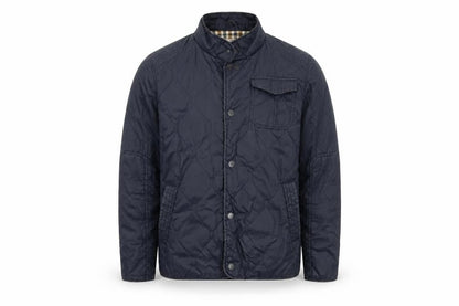 Mens UK Size M St George by Duffer Blue Quilted Coat