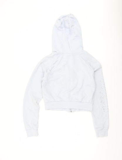 Adidas Women's XS White Full Zip Hoodie