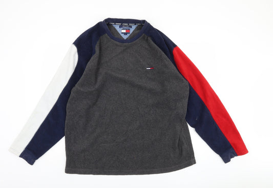 Tommy Jeans Men's Multicoloured L Pullover Sweatshirt