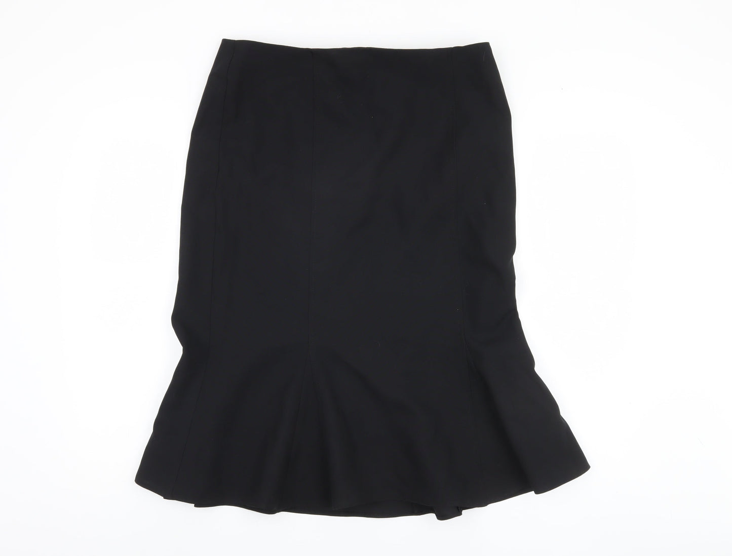 Marks and Spencer Women's Black Polyester Skirt, UK 14