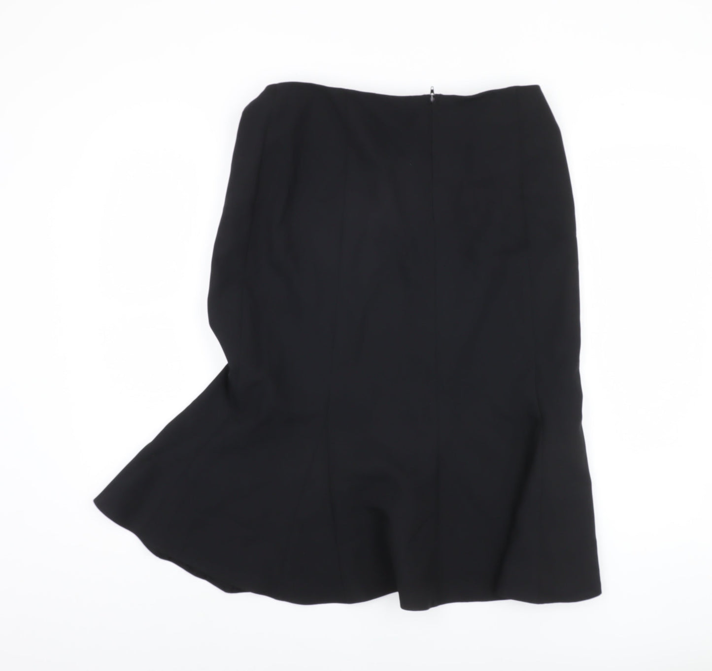Marks and Spencer Women's Black Polyester Skirt, UK 14
