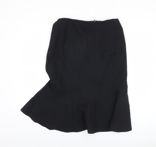 Marks and Spencer Women's Black Polyester Skirt, UK 14