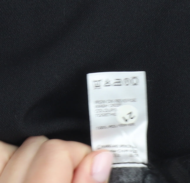 Marks and Spencer Women's Black Polyester Skirt, UK 14