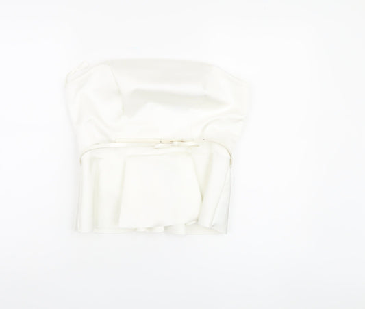 Womens UK Size 14 Lipsy White Camisole Blouse