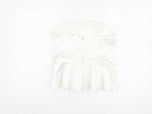 Womens UK Size 14 Lipsy White Camisole Blouse