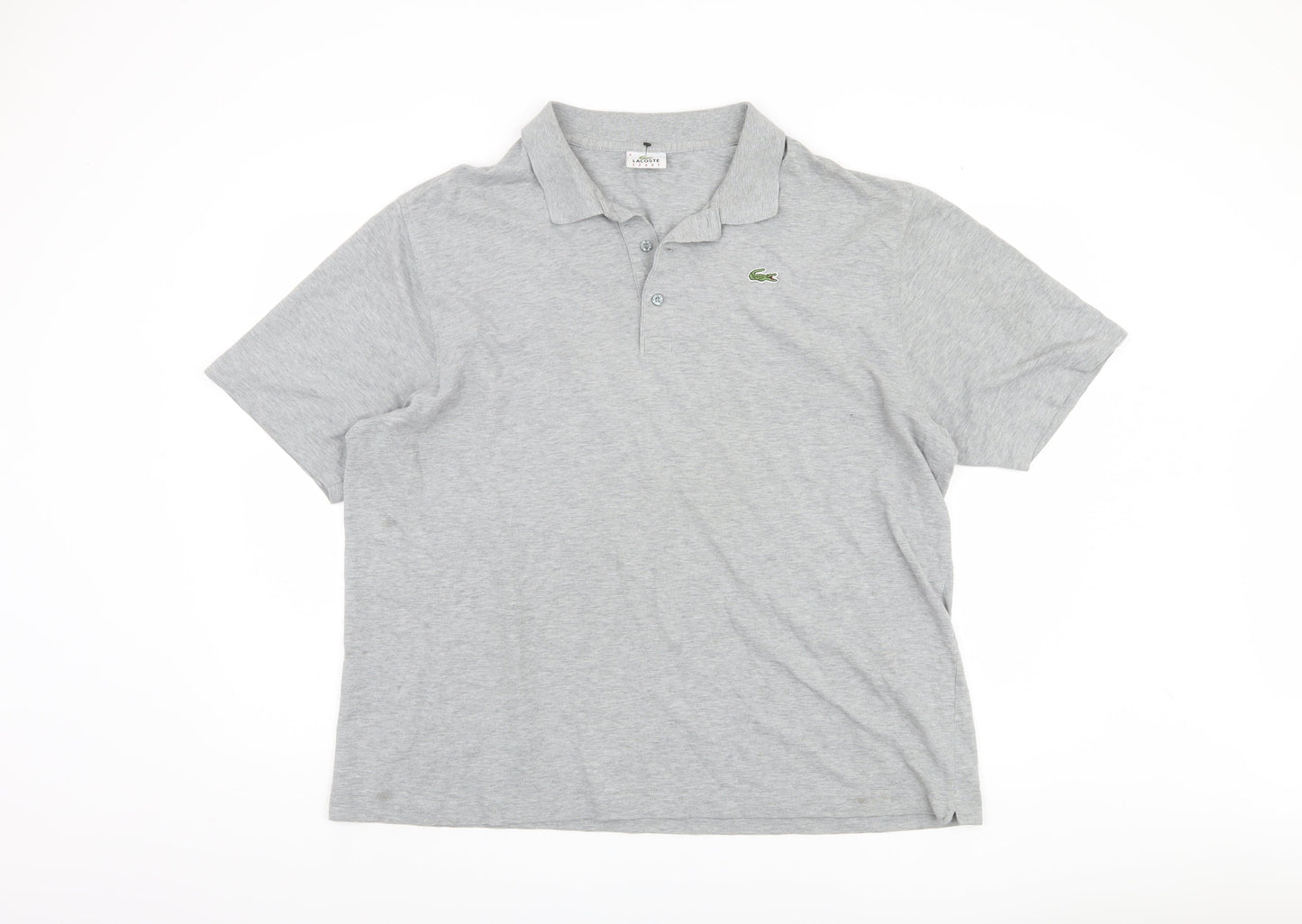 Lacoste Men's Grey 8XL Polo Shirt