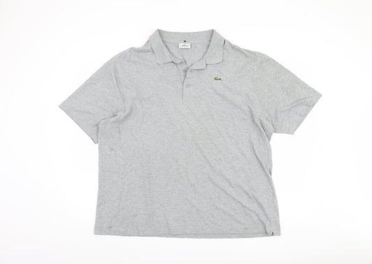 Lacoste Men's Grey 8XL Polo Shirt