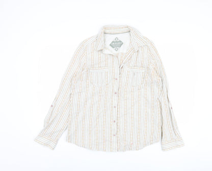 Womens UK Size 12 Marks and Spencer Multicoloured  Button-Up