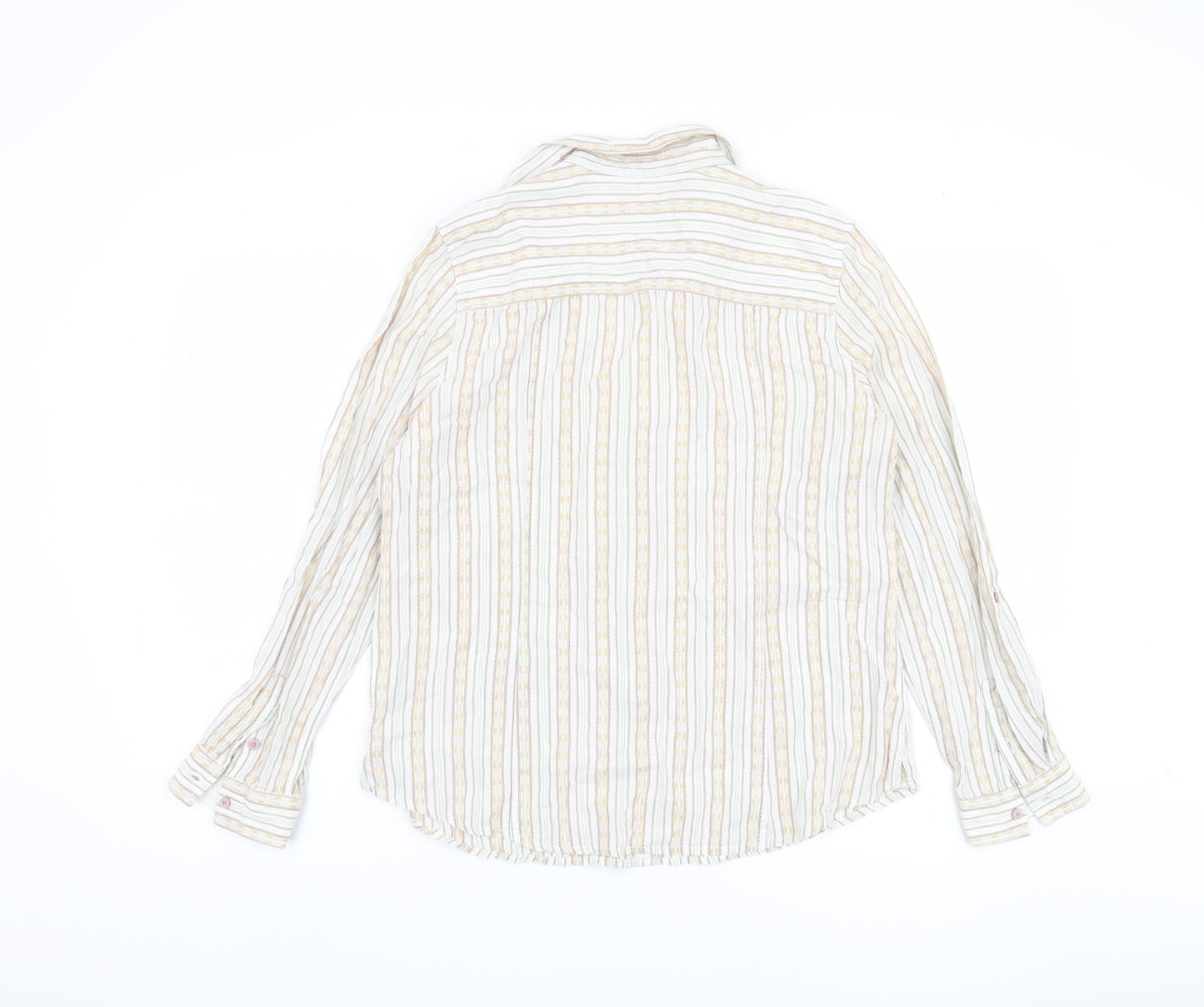 Womens UK Size 12 Marks and Spencer Multicoloured  Button-Up