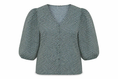Womens UK Size 12 Marks and Spencer Multicoloured Basic Blouse