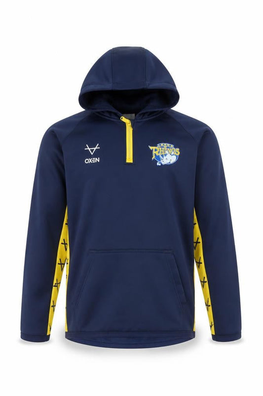 OXEN Boys Blue Hoodie L - Graphic Winter Pullover