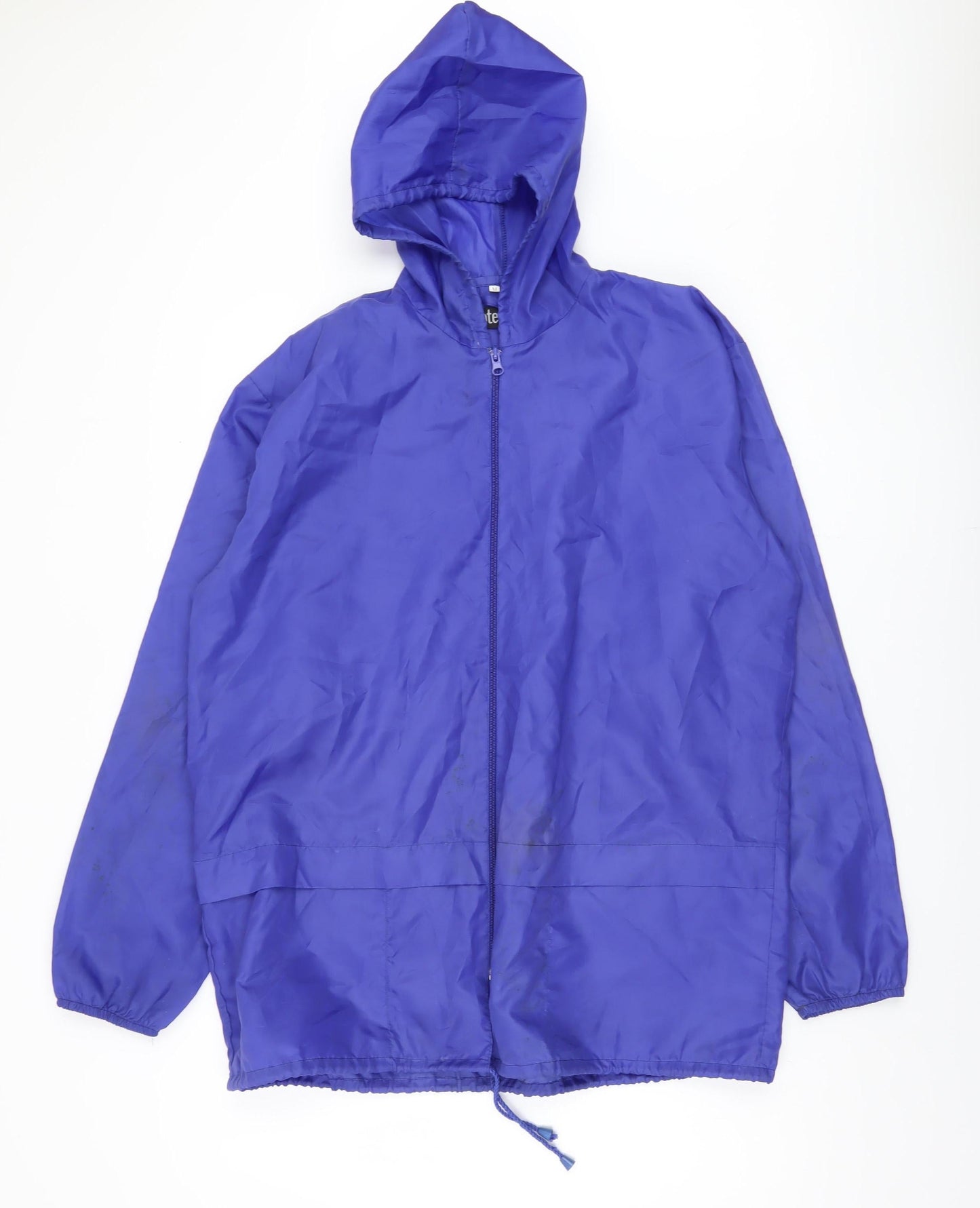 Mens UK Size M Protection Blue Windbreaker Coat