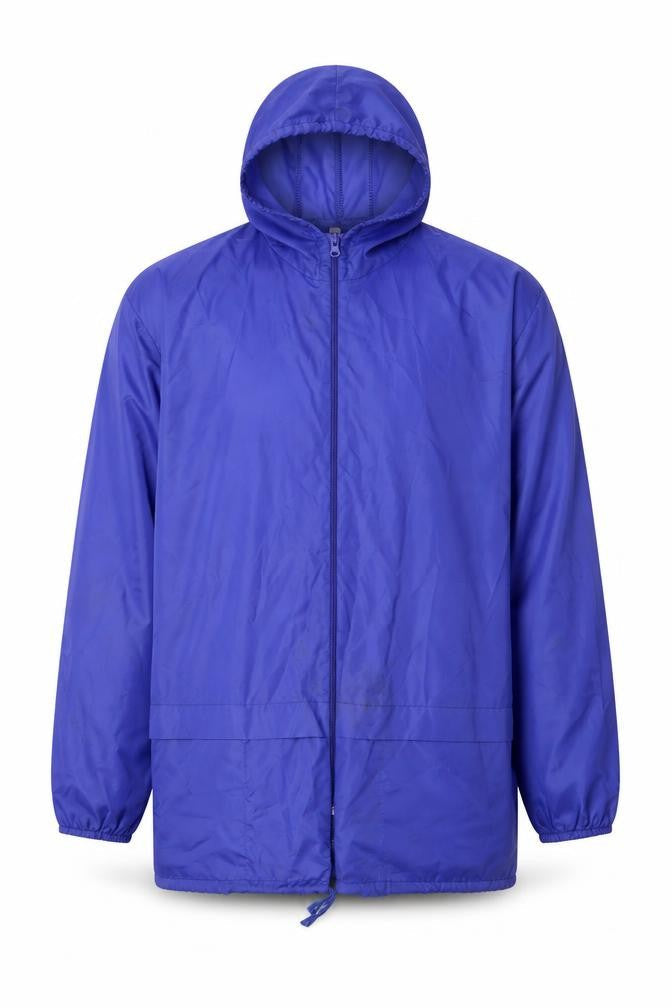 Mens UK Size M Protection Blue Windbreaker Coat