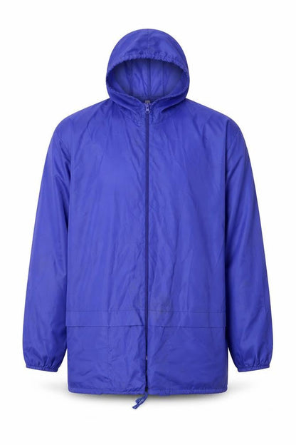 Mens UK Size M Protection Blue Windbreaker Coat