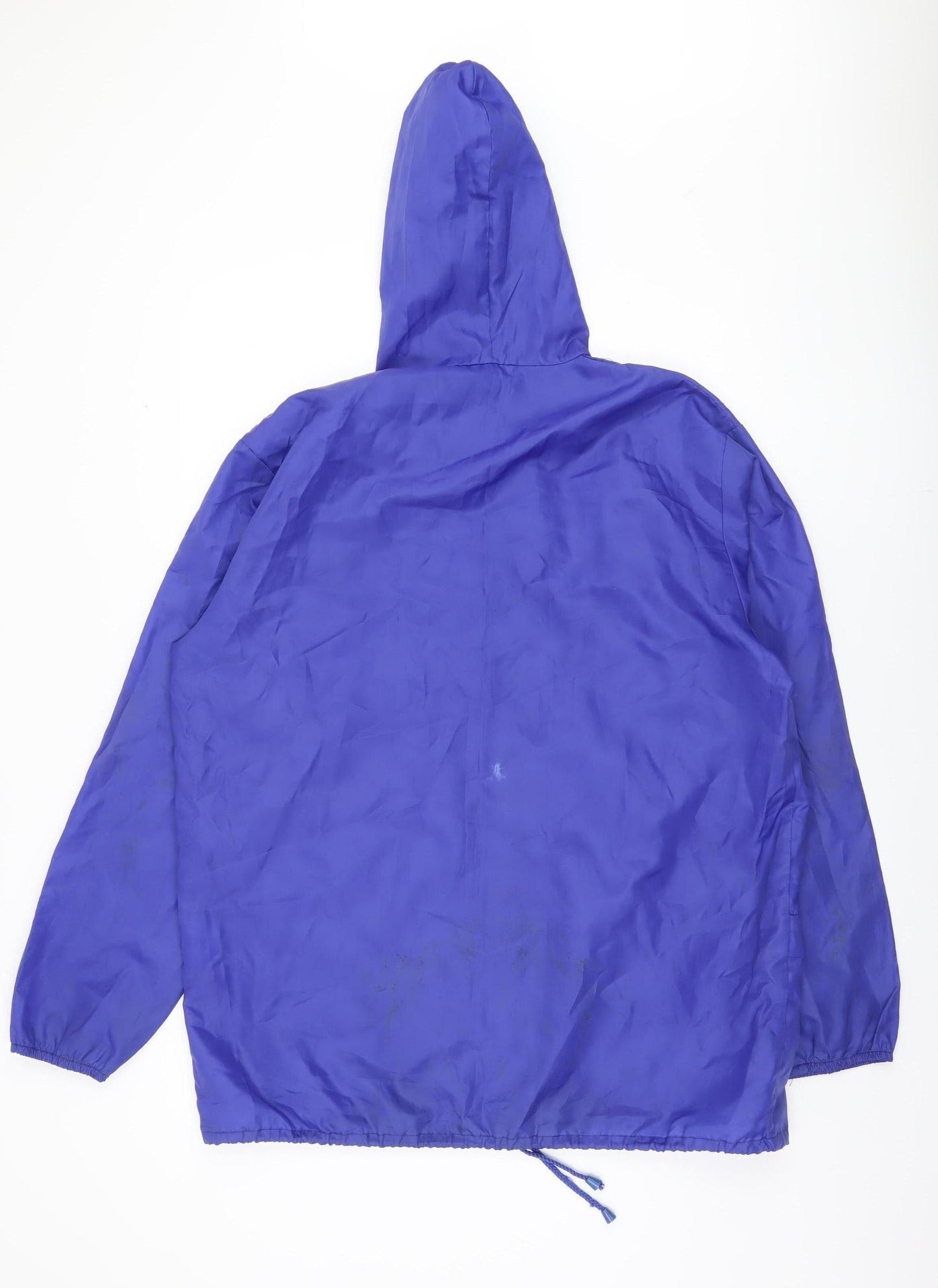 Mens UK Size M Protection Blue Windbreaker Coat