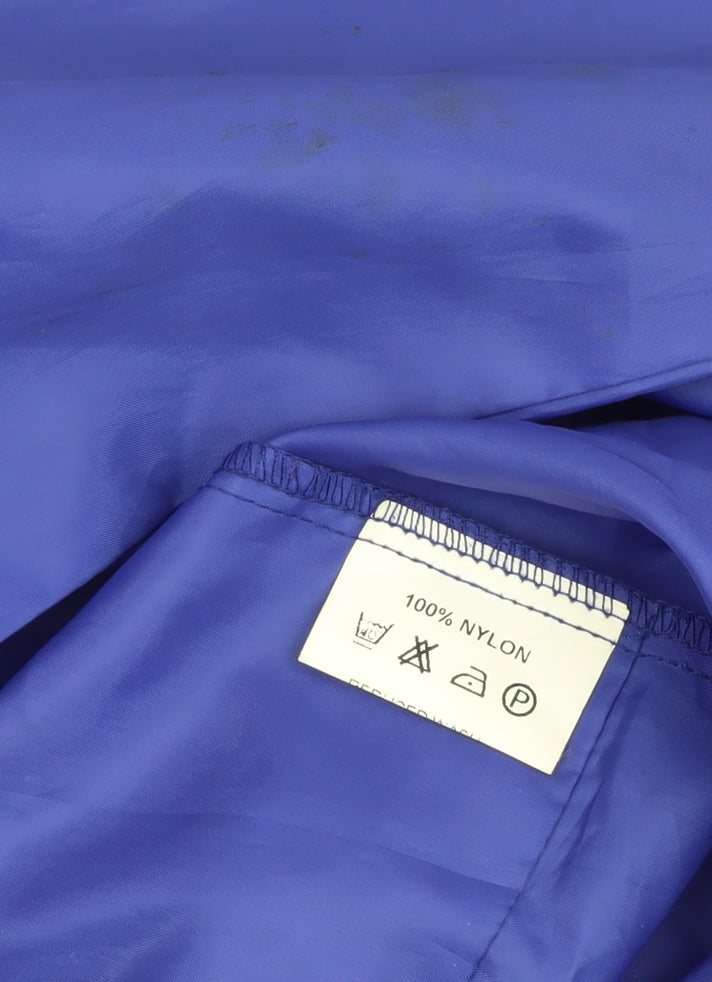 Mens UK Size M Protection Blue Windbreaker Coat