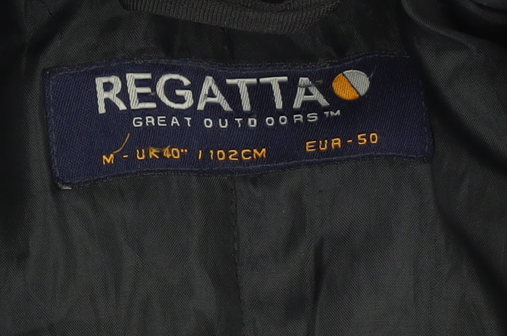 Mens UK Size M Regatta Black Parka Coat